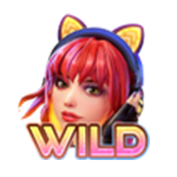 Wild Symbol of Rave Party Fever Slot